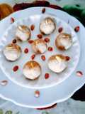 Healthy tasty peanuts jaggery ladoo without sugar and oil and ghee