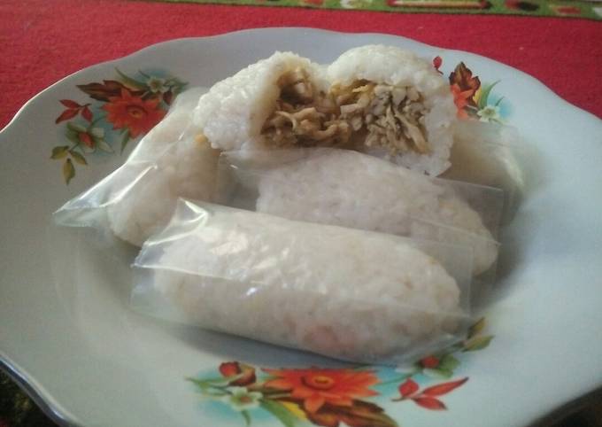 Lemper ayam rice cooker