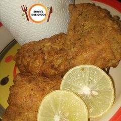 A picture of Fried chicken.
