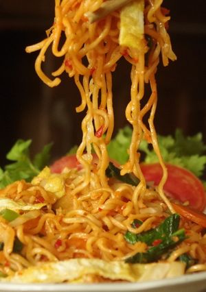 Foto resep Mie setan ala anak kos rasa restoran