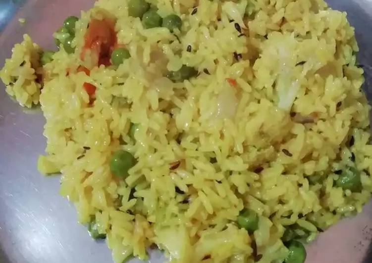 नमकीन चावल (Namkeen chawal recipe in hindi) रेसिपी बनाने की विधि in