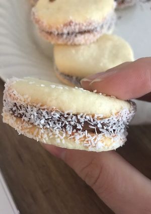 Una foto de Alfajores de maicena