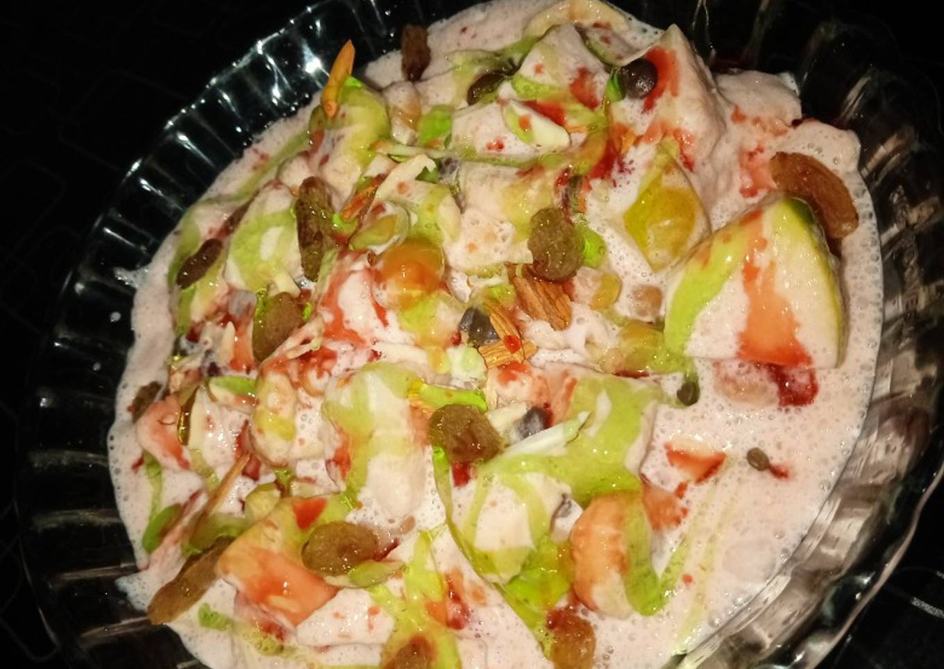 Creamy Fruit Chaat 😋😋😍😍