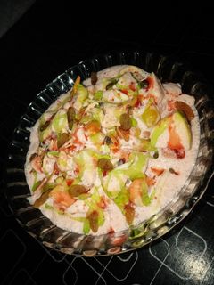 A picture of Creamy Fruit Chaat 😋😋😍😍.