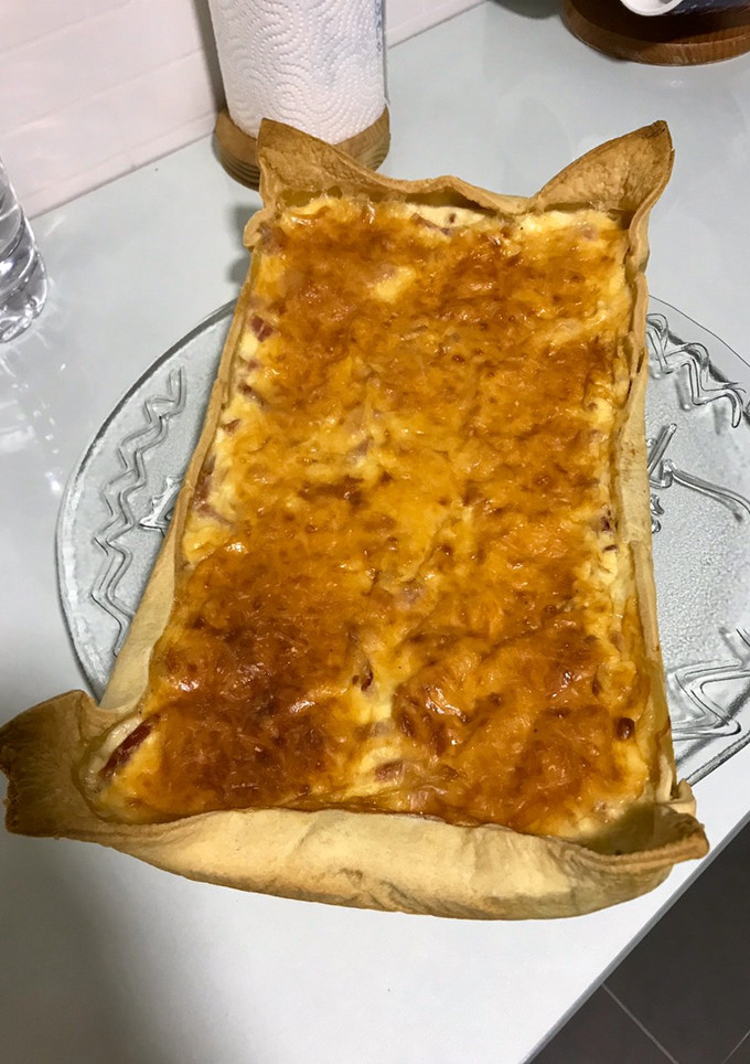 Una foto de Quiche lorraine