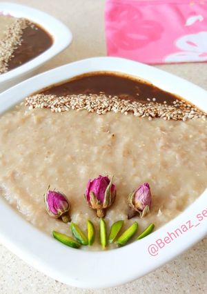 عکسی از دستور حلیم بلغور گندم