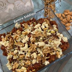 Gajar ka halwa A picture of Gajar ka halwa.