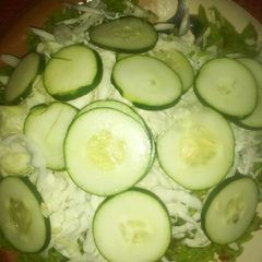A picture of Cucumber salad.