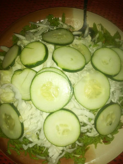 A picture of Cucumber salad.