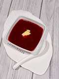 Beetroot Consomme Soup