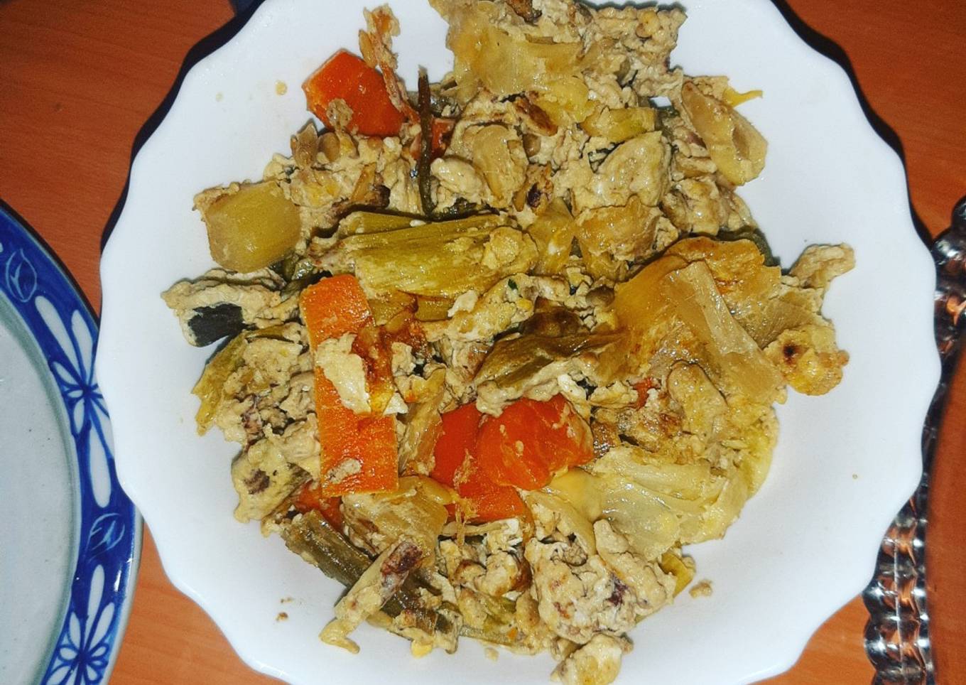 Fried- Steamed Veggies with Soy Sauce and Sunflower Seeds- 2.0