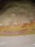 Polenta rellena a la pizza