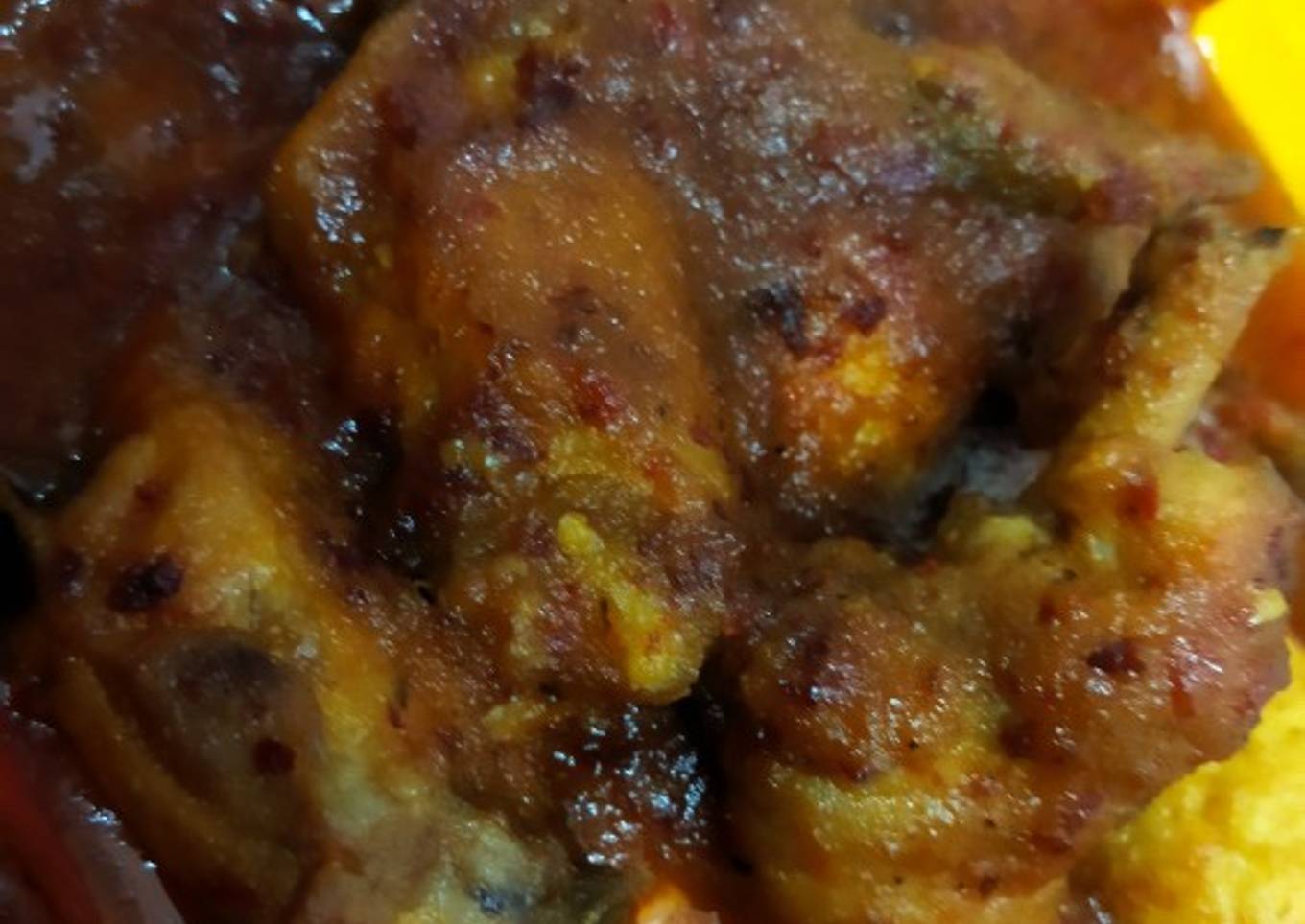 Ayam masa habang khas Banjar ala saya sndiri