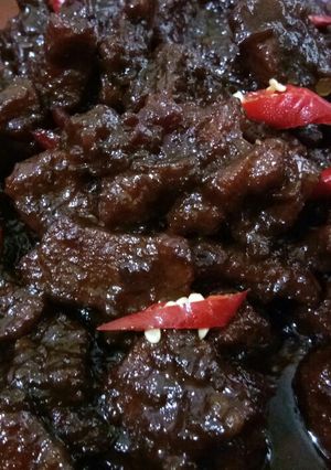 Foto resep Tumis daging sapi pedas manis
