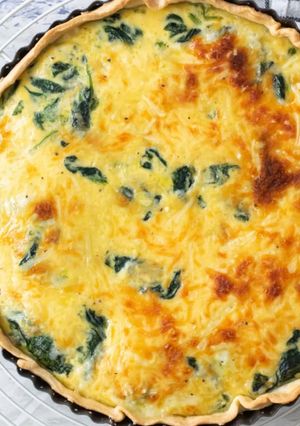 Una foto de Quiche sana y buena 😝