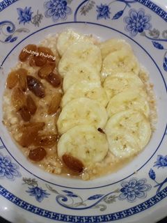 Hình của món Yến mạch đơn giản dễ ăn Eat clean.
