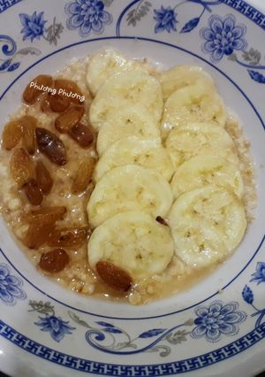 Hình của món Yến mạch đơn giản dễ ăn Eat clean.