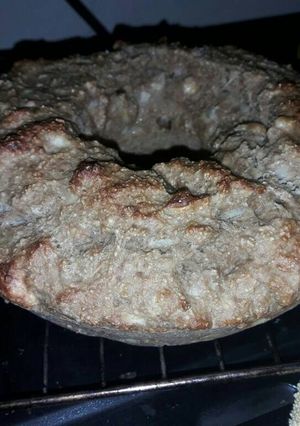 Una foto de Budín proteico de Banana