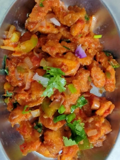 காலிஃப்ளவர் சில்லி (Cauliflower chilli recipe in tamil) செய்முறை முக்கிய புகைப்படம்