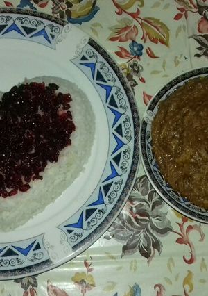 عکسی از دستور قیمه نجفی