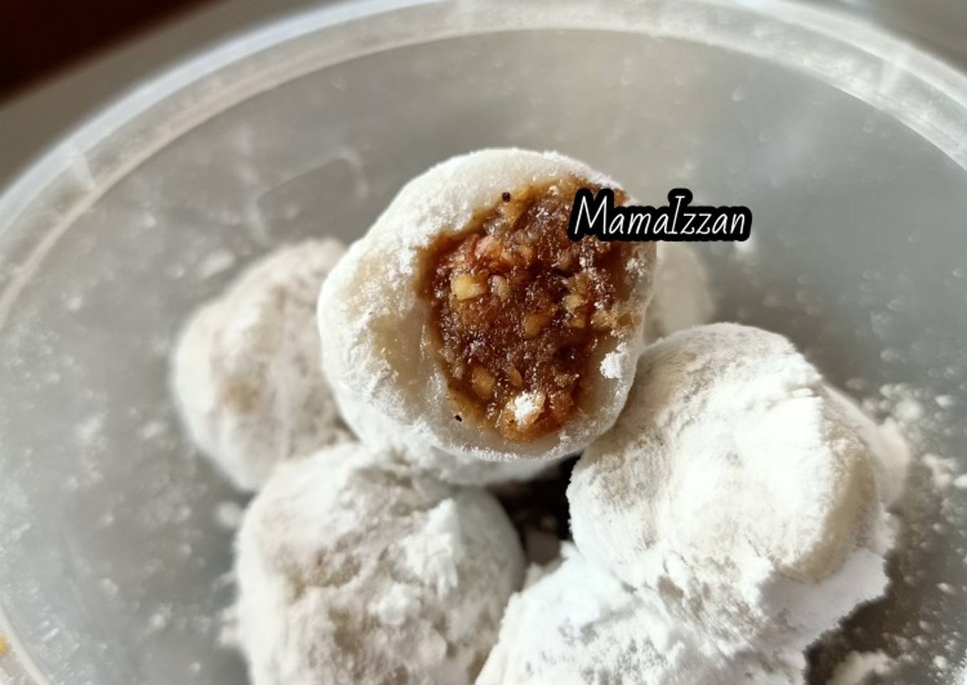 Resep Kue Mochi isian Kacang Tanah