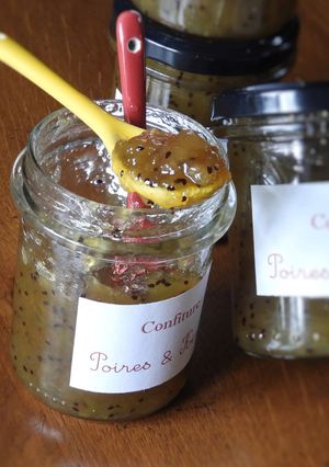 Une photo de Confiture Poires & Kiwis