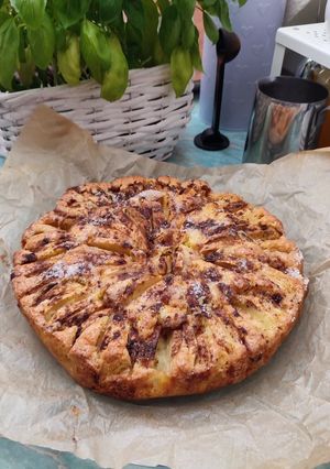 Svéd almatorta recept fotója