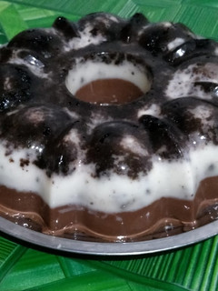 Foto resep Pudding Oreo Cokelat