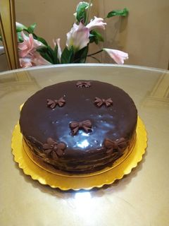 صورة لوصفة كيكة شوكلاته