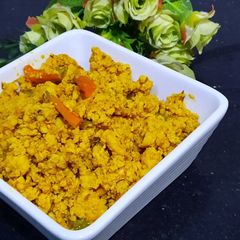 Spicy Bhuna qeema A picture of Spicy Bhuna qeema.