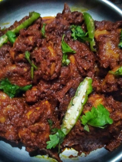 A picture of Chicken ghee roast.