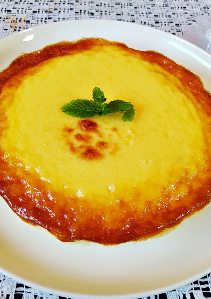 Una foto de Pastel de yogur y queso
