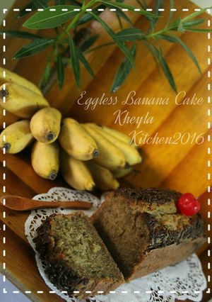 Foto resep Cake Pisang 5 Bahan (Tanpa telur, Tanpa mixer, Tanpa timbangan,