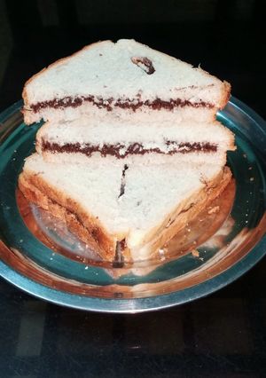 A picture of Chocolate bread toast.