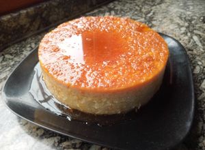 Una foto de Budín de pan