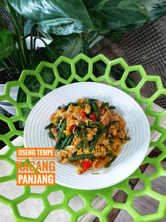 Foto resep Oseng Tempe Kacang Panjang