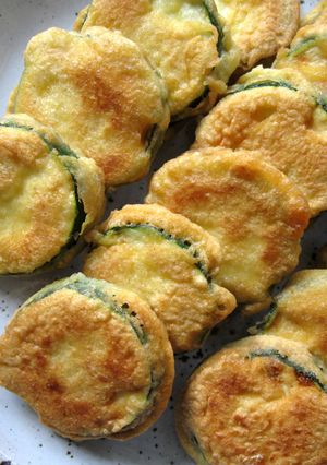 A picture of Pan Fried Zucchini.