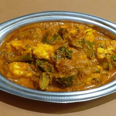Corn paneer capsicum curry A picture of Corn paneer capsicum curry.