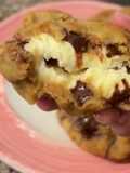 Choco Soft Cookies with Cheese Filling