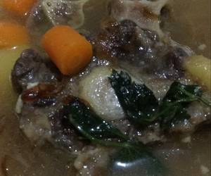 Cara Cepat Sop buntut gurih cocok untuk balita Enak dan Sehat