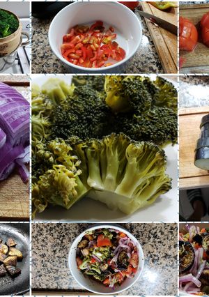 Una foto de Ensalada de Brócoli