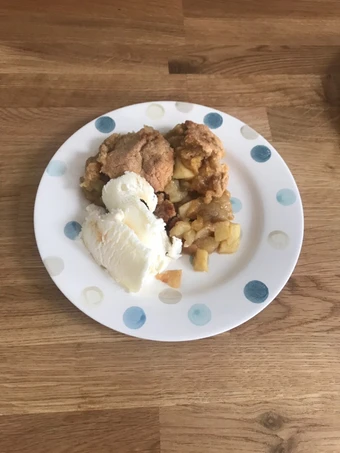 Recipe Apple Crumble 🍏 which So Delicious