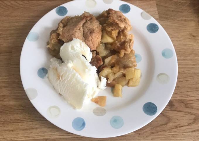 Easiest Way to Make Any-night-of-the-week Apple Crumble 🍏