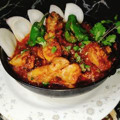 A picture of Chicken karahi🍲چکن کڑاہی 🍲.