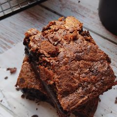 A picture of Chocolicious brookie.