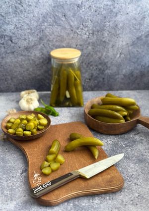 عکسی از دستور خیارشور با طعم ترخون