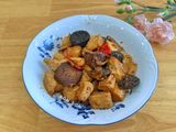 Tàu Hũ Ky Nấm Đông Cô Kho Sả Ớt