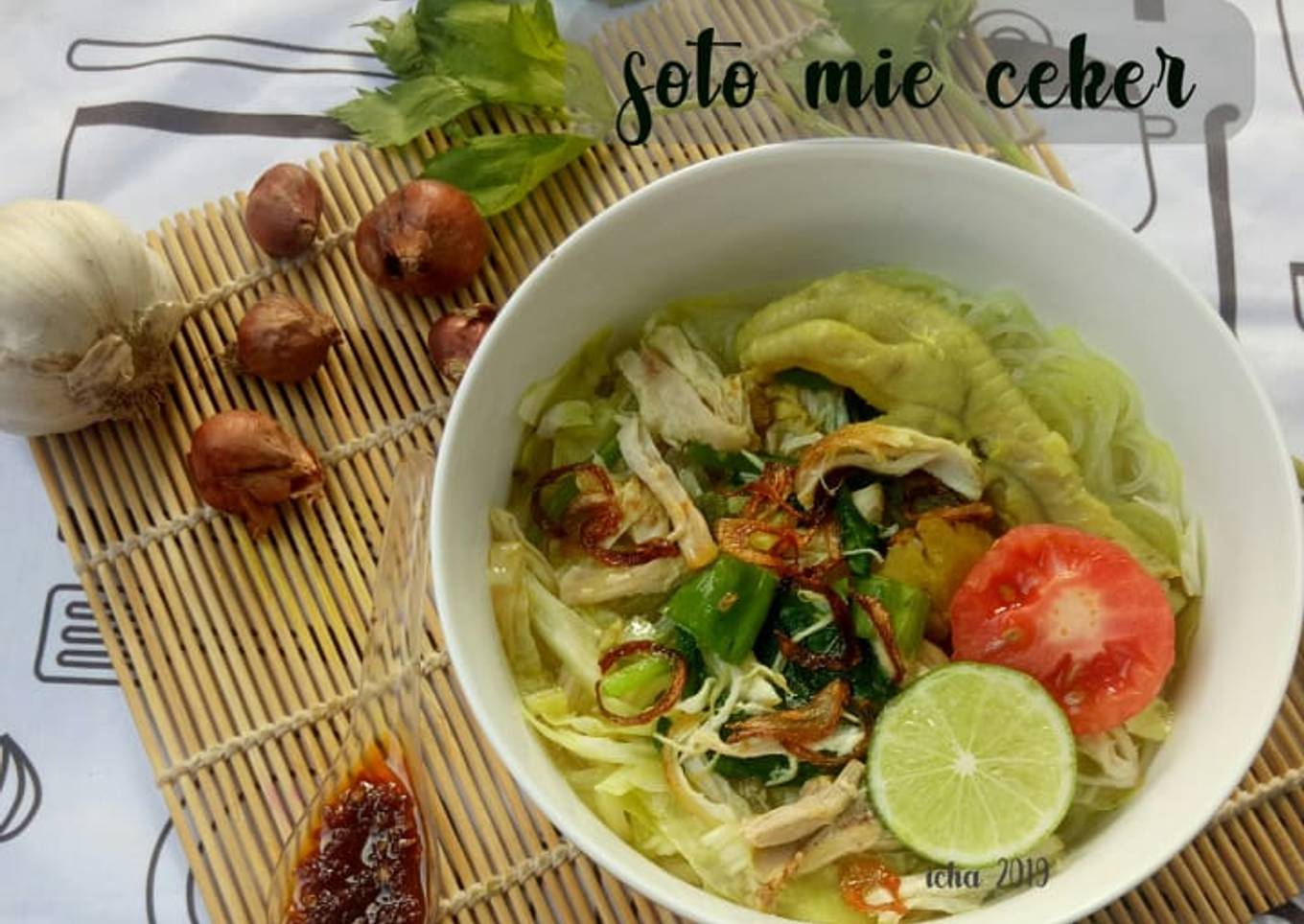 Soto mie ceker