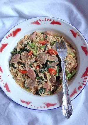 Foto resep Mi Kangkung Bumbu Seblak