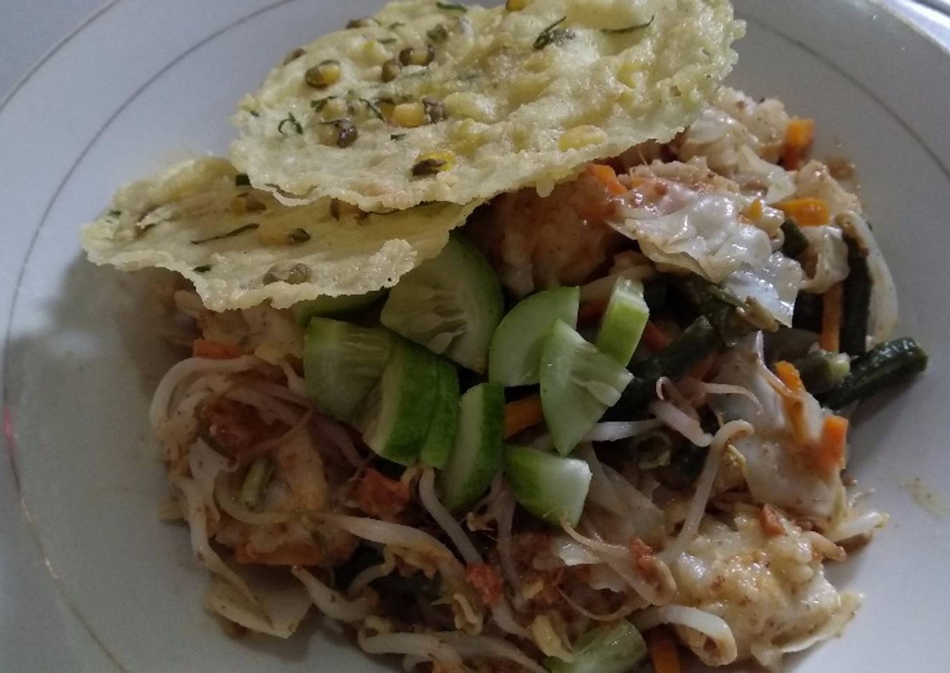 Lontong Pecel Sayur